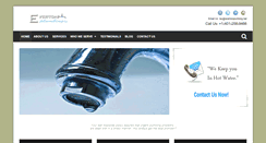 Desktop Screenshot of evertonplumbing.net